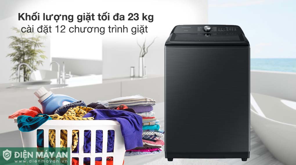 Máy Giặt Samsung Inverter 23 Kg WA23A8377GV/SV